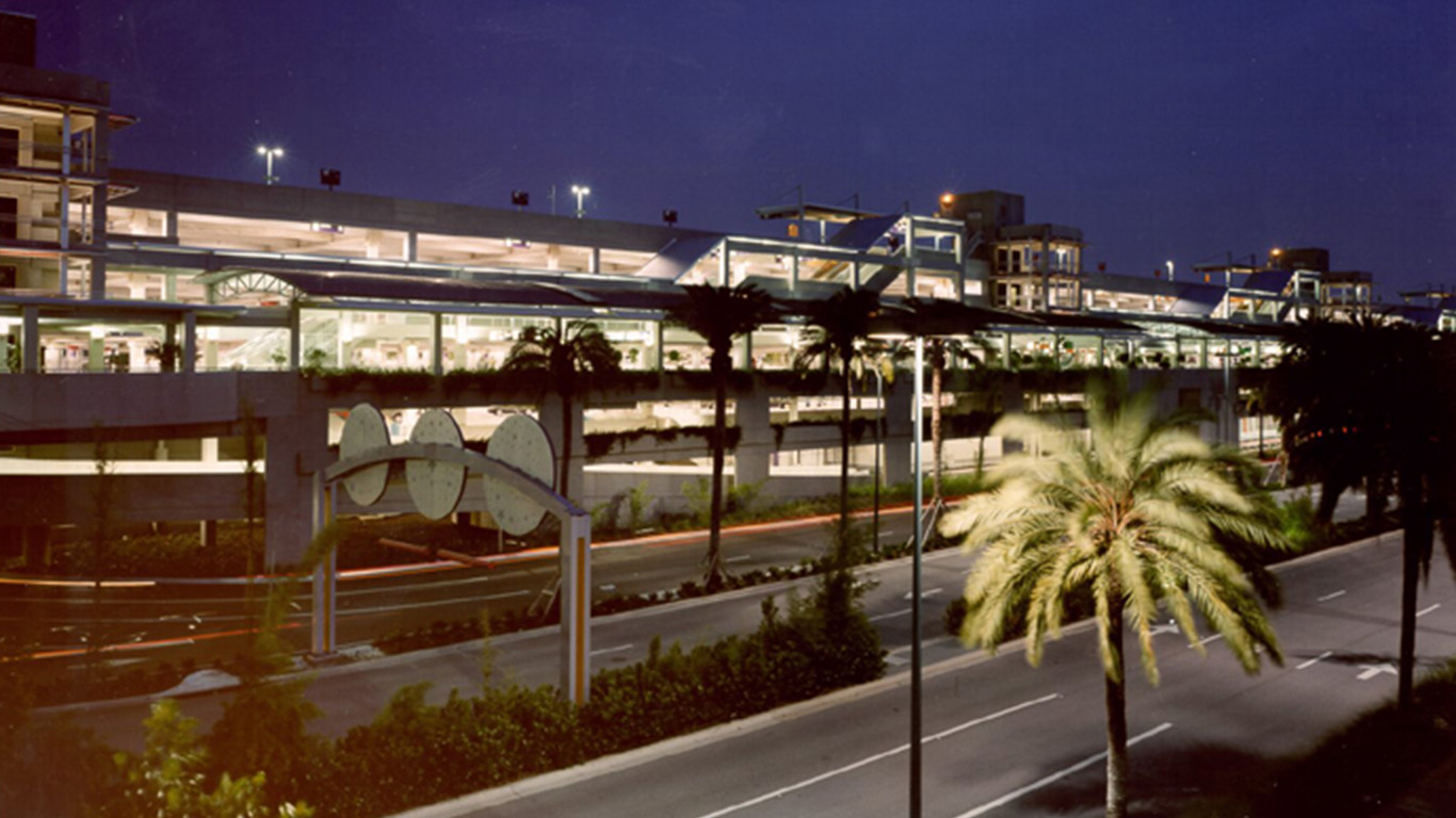 Universal studios parking complex